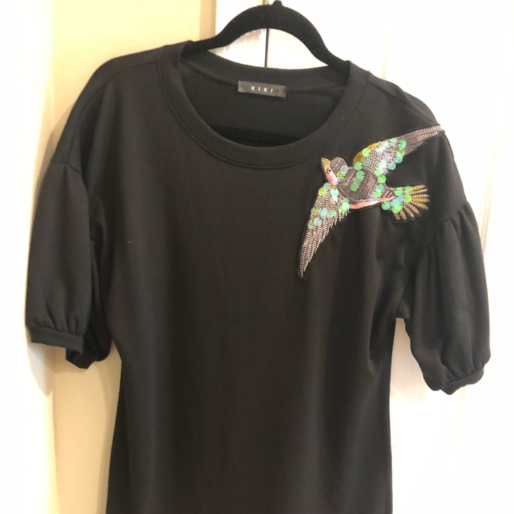 Black cocktail dress